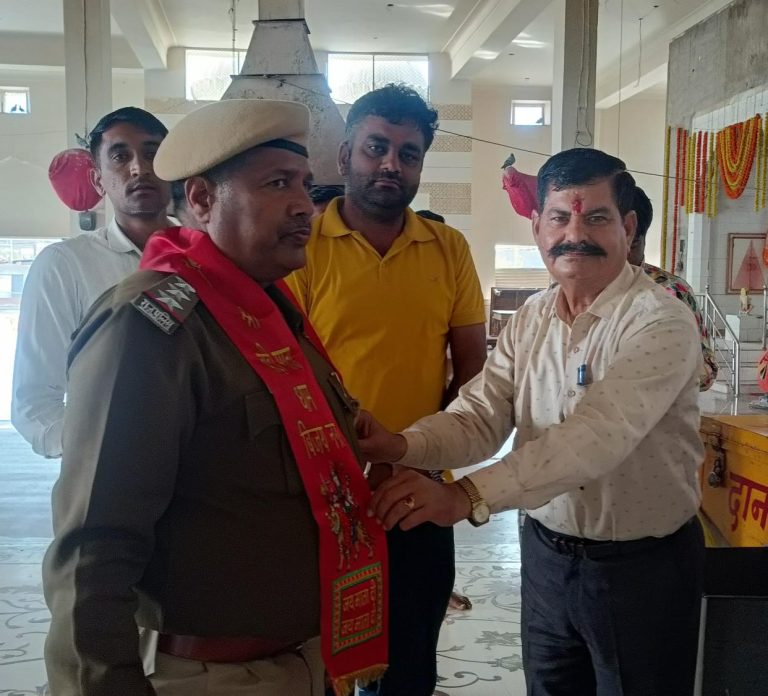 विजयनगर नए थाना अधिकारी करण सिंह जी खंगारोत