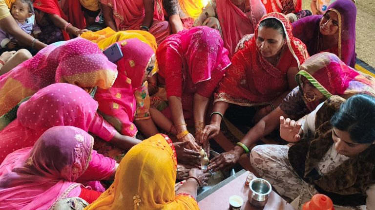 Devotees celebrated DevprabhodiniDevUthani Ekadashi festival with great pomp at Badi Mata Tirth Dham, a major Shaktipeeth