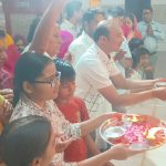 Om Namah Shivaya , Har Har Mahadev chants echoed