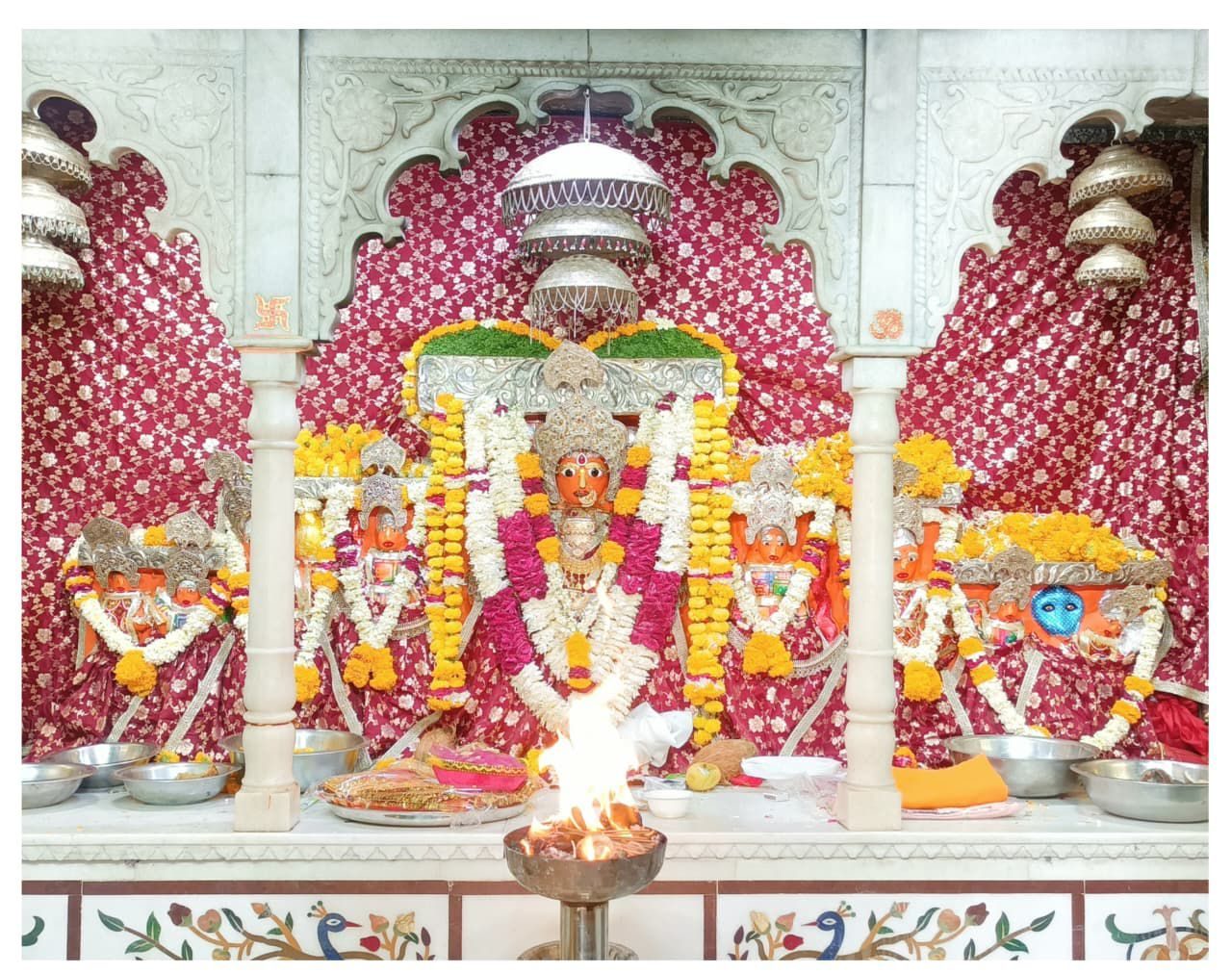 19th april sunday bari mata mandir shringar darshan